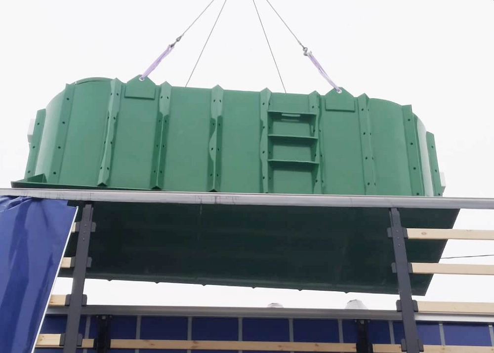 Ливневый сток - 10м3, городские очистные, г. Октябрьск, Самарская обл.